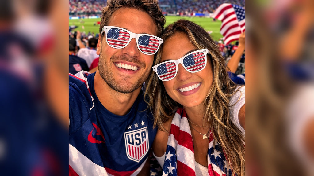 USA Soccer Fan Sunglasses